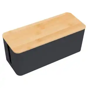 HOME CREATION Kabelbox, Schwarz