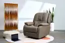 Bild 2 von Happy Home Elektrischer Massagesessel mit autom. Rücken- und Beinanhebung & 3D-Mechanismus braun