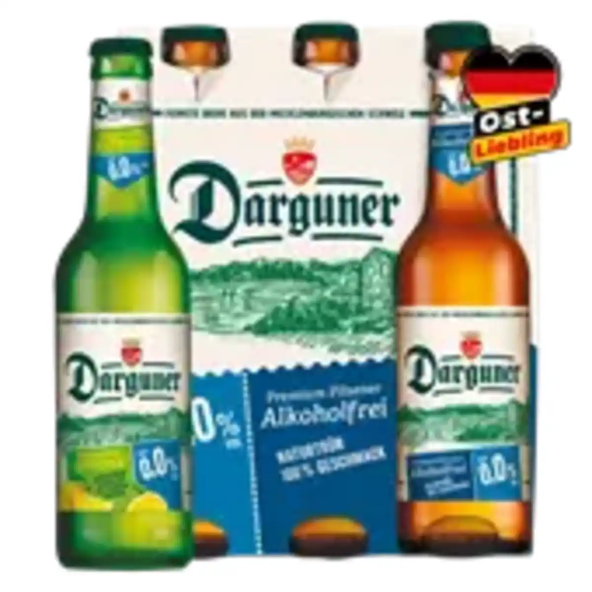 Bild 1 von Darguner Pilsener 0,0 % oder Biermix 0,0 %