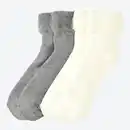Bild 1 von Damen-Thermosocken mit Umschlag, 2er-Pack