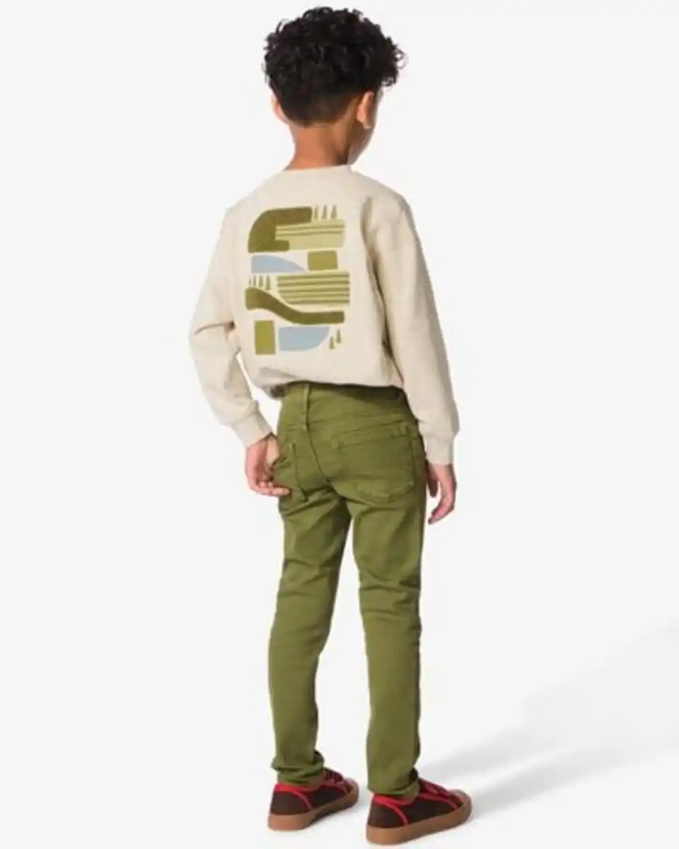 Bild 4 von Kinderhose, Skinny Fit, Jogginghose knallgrün