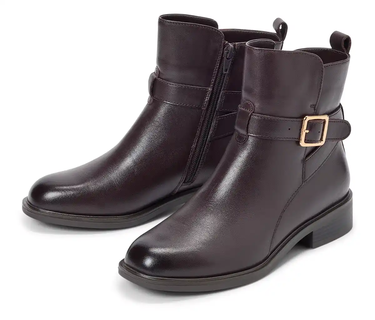 Bild 1 von Leder-Stiefeletten