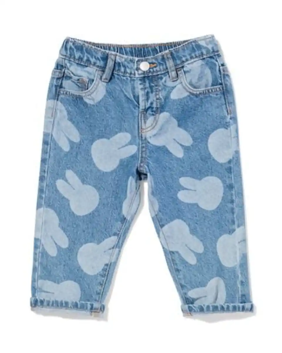 Bild 1 von Miffy Babyjeans, bequeme Passform mittelblau