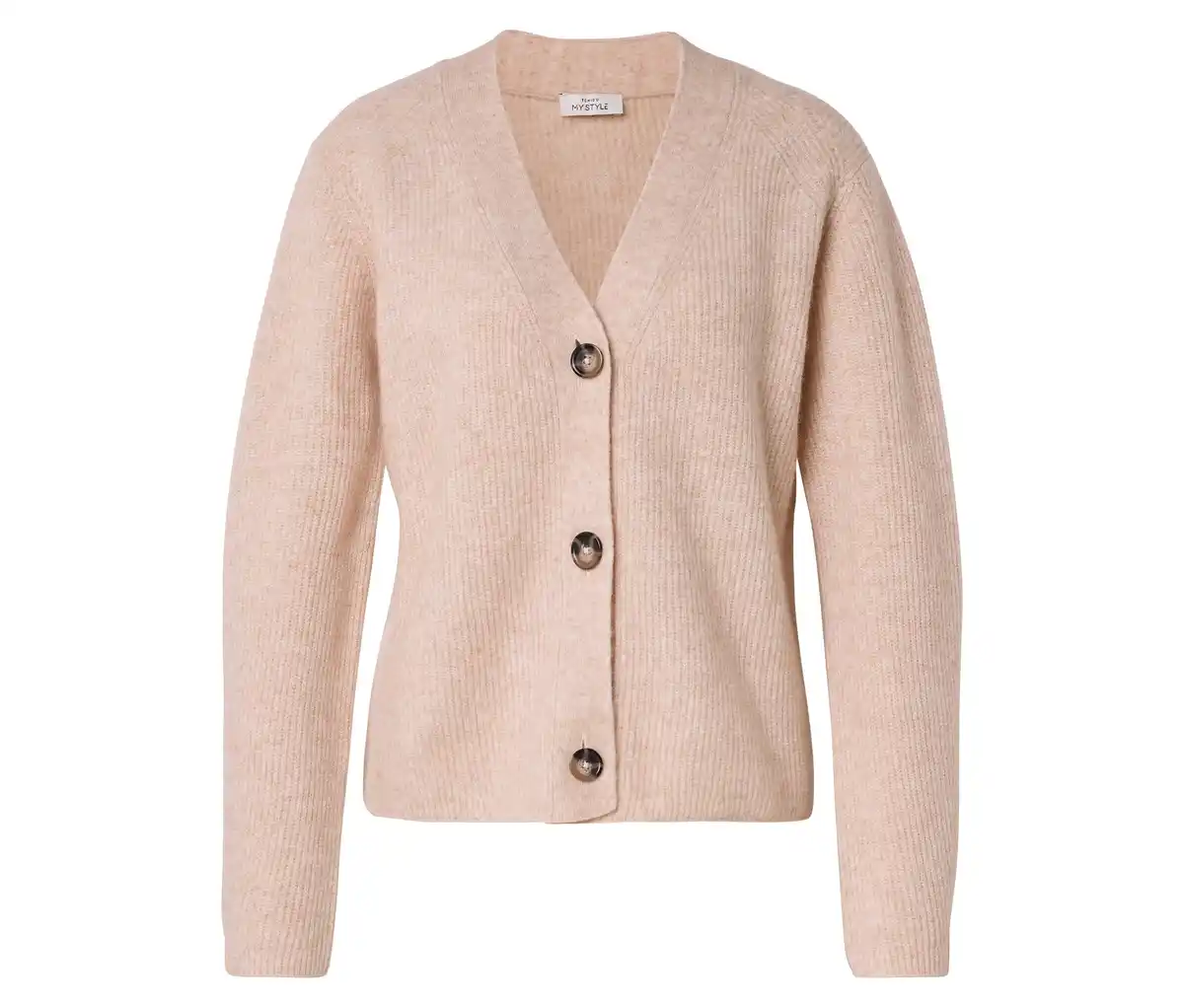 Bild 1 von Strickjacke mit RWS-zertifizierter Wolle, creme
