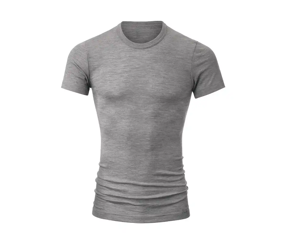 Bild 1 von CALIDA »Wool & Silk« T-Shirt, platin melé