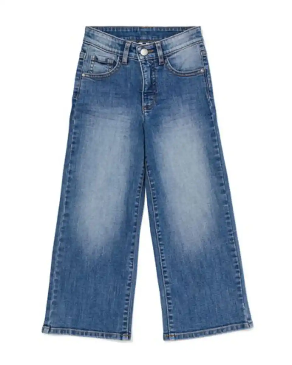 Bild 2 von Kinderjeans weit mittelblau