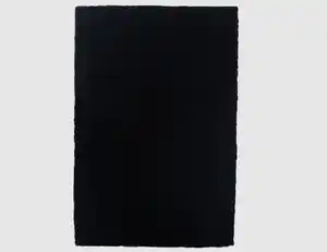 Kunstfellteppich Softy Schwarz