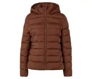 Steppjacke, cognac