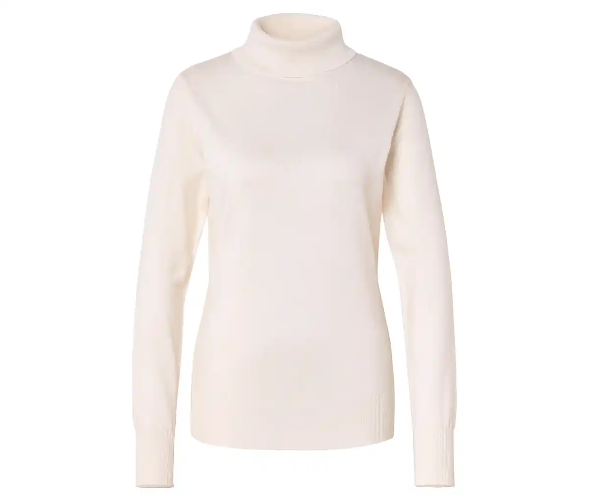 Bild 1 von Feinstrick-Rollkragenpullover, creme