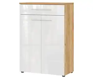 Schuhschrank »Aledo«, Navarra-Eiche-Nachbildung-weiß