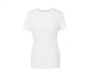 Basic T-Shirt, weiß