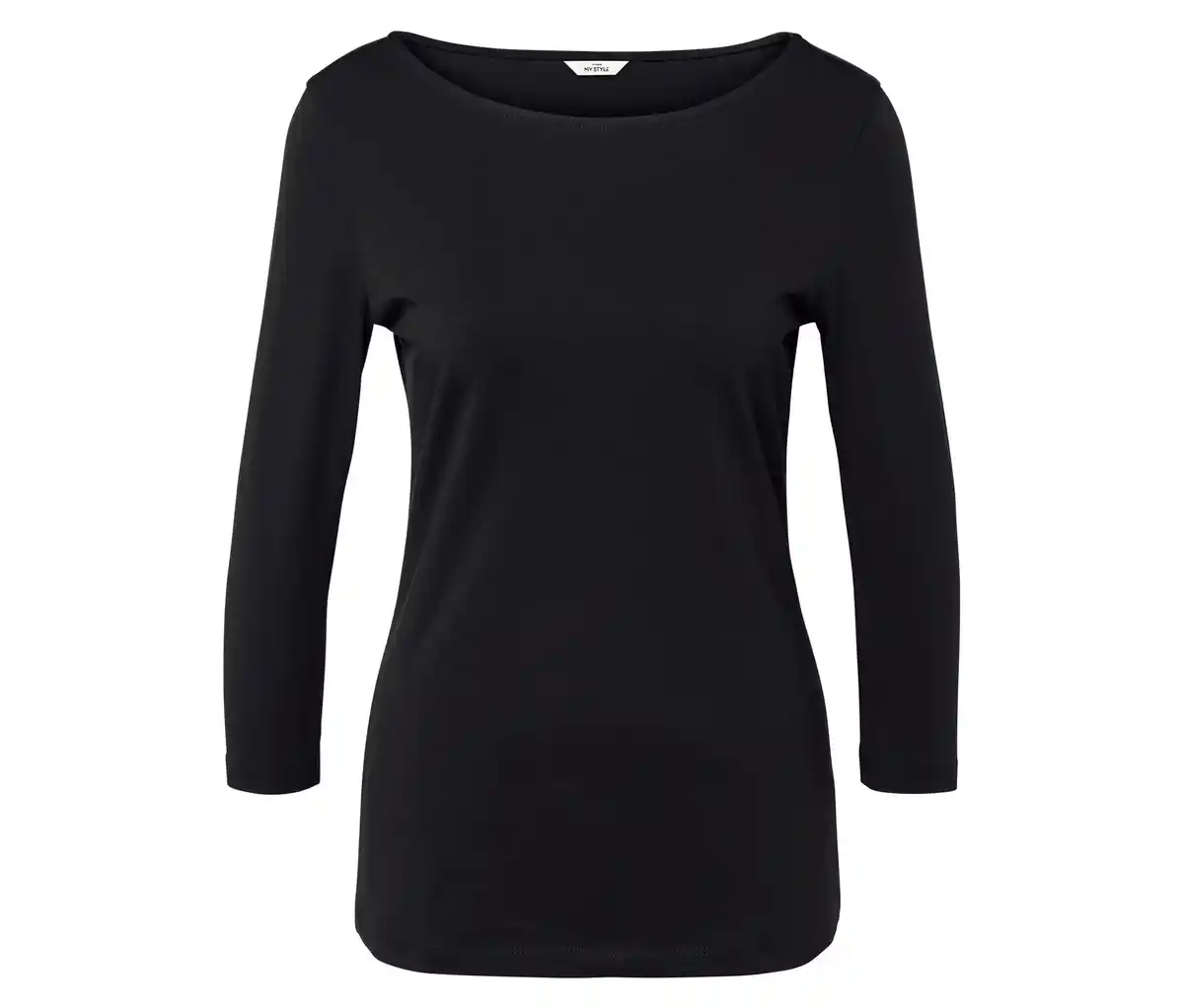 Bild 1 von Shirt mit 3/4-Arm, schwarz