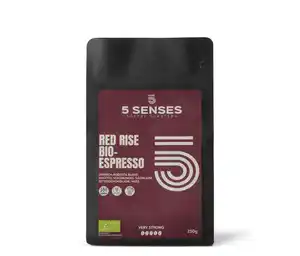 5 Senses - Red Rise Bio-Espresso - 250 g Ganze Bohne