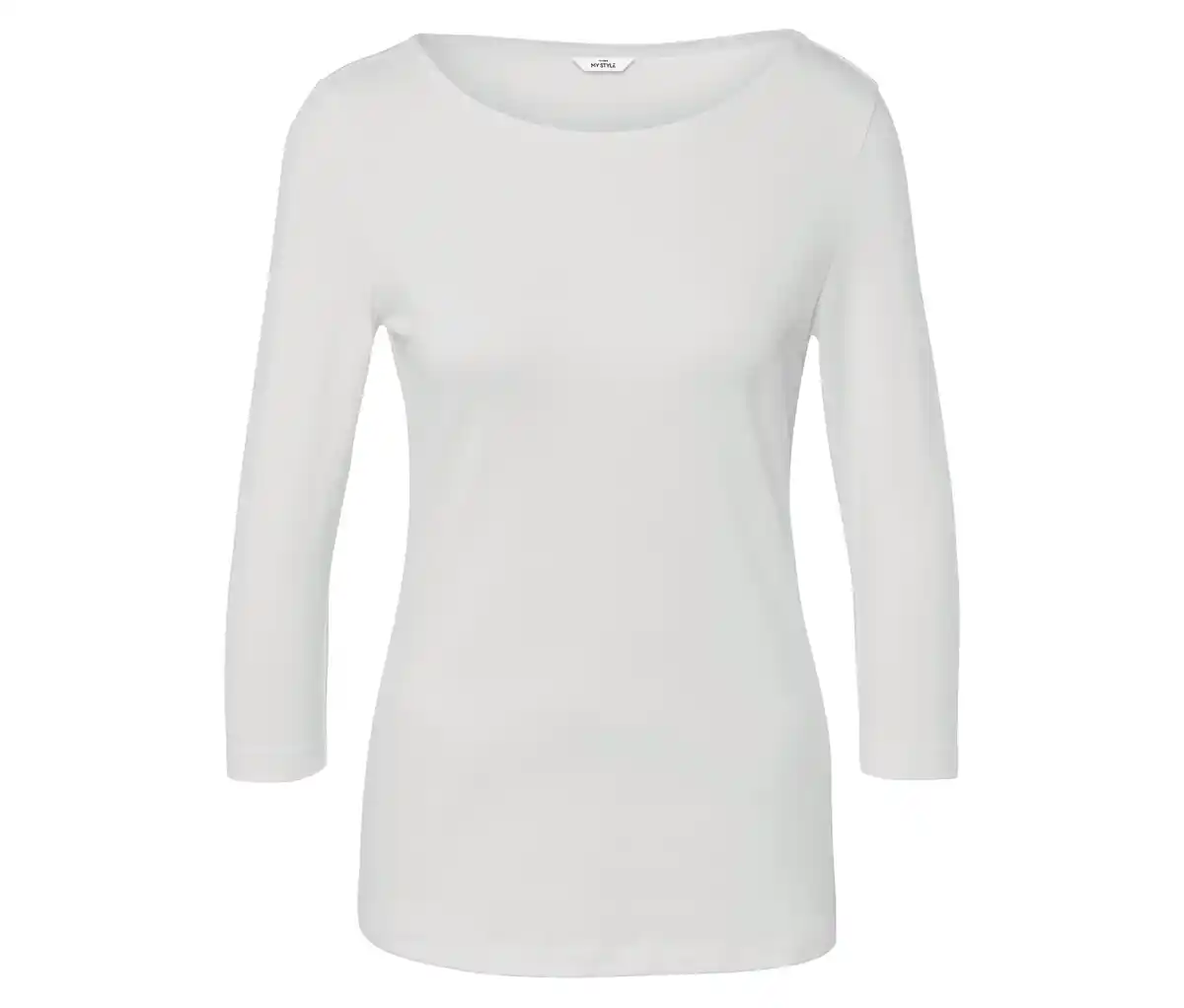 Bild 1 von Shirt mit 3/4-Arm, weiß
