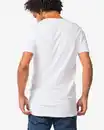 Bild 3 von Herren-T-Shirts, Slim Fit, V-Ausschnitt, extra lang – 2 Stück weiß