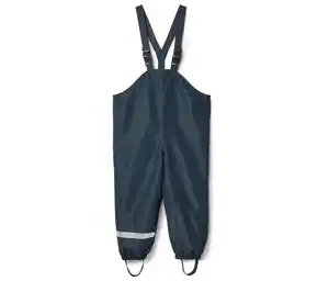 Kinder-Thermo-Regenhose mit Fleecefutter, dunkelblau