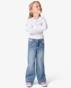 Kinderjeans weit hellblau