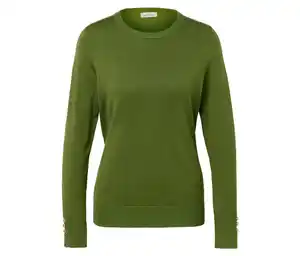 Feinstrickpullover, hellgrün