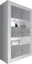 Bild 1 von Home affaire Vitrine Basic Höhe 162 cm, Standvitrine mit 4 Türen - Metallgriffe, Stauraumvitrine in moderner Rahmenoptik, Hochschrank, Anrichte