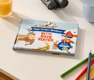 Buch »Mein Escape-Abenteuer – Rette Rosie Rentier«