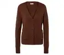 Bild 1 von Strickcardigan, Wollmix, cognac