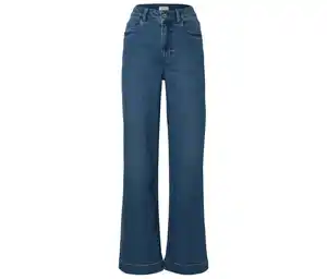 Wide Leg Jeans – Fit »Viki«, mid blue