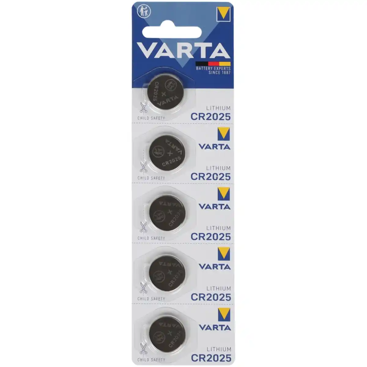 Bild 1 von Varta Knopfzellen CR2025