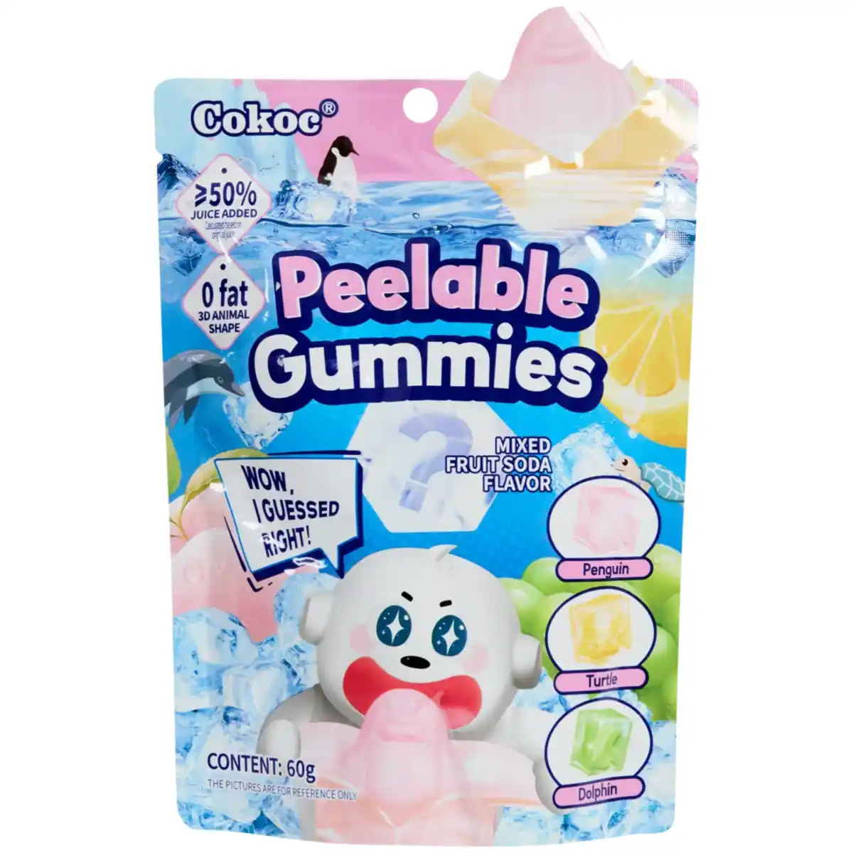 Bild 1 von Cokoc Peelable Gummies Mixed Soda