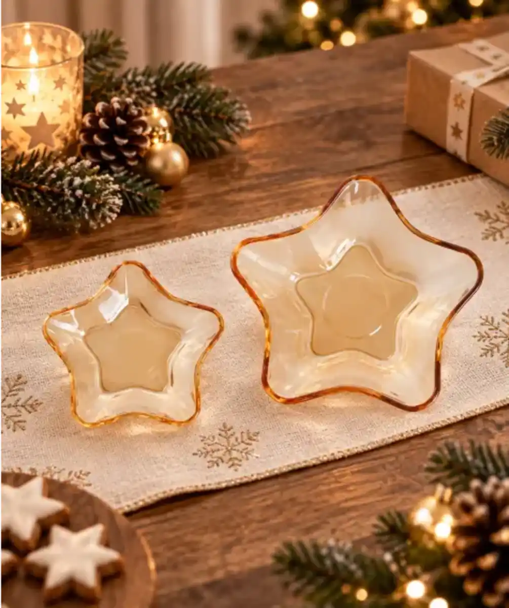 Bild 1 von Glasschalen in Sternform