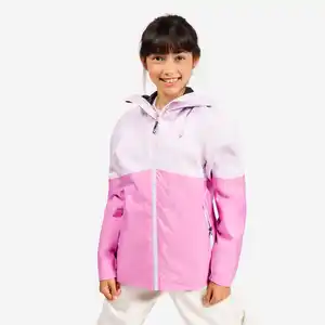DECATHLON Segeljacke Regenjacke Kinder wasserdicht 100 lila/rosa