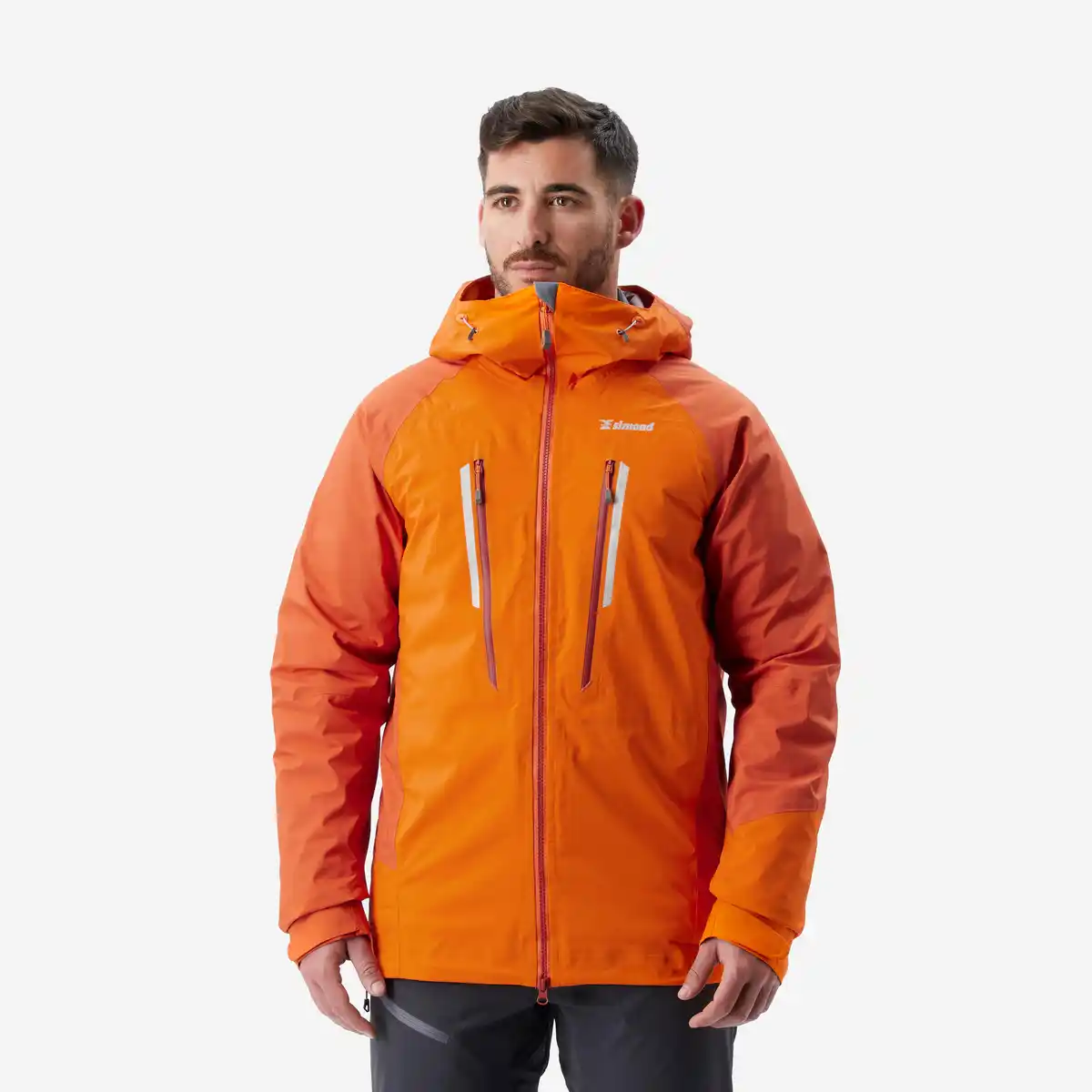 Bild 1 von SIMOND Herren Regenjacke Bergsteigen wasserdicht - Alpinism Light orange