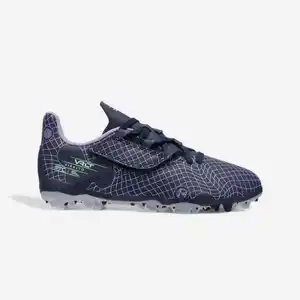 KIPSTA Kinder Fußball Nockenschuhe MG/AG mit Klettverschluss - Viralto I Easy Nebula