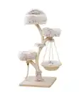 Bild 1 von Dehner Lieblinge Kratzbaum Bonnie, beige/weiß, ca. B58/H130/T58 cm