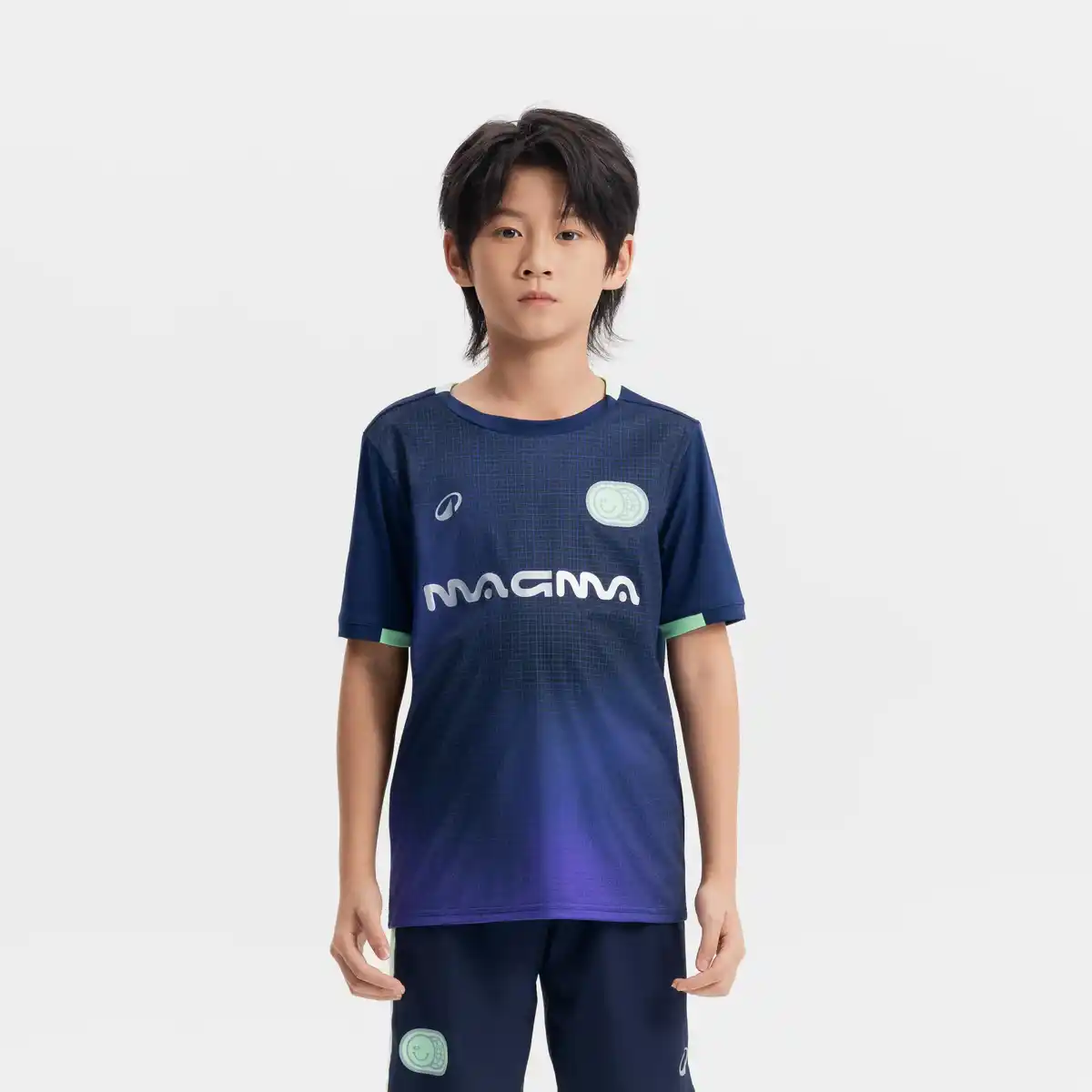 Bild 1 von KIPSTA Kinder Fußball Trikot kurzarm - Viralto Kids Boreal marineblau/grün