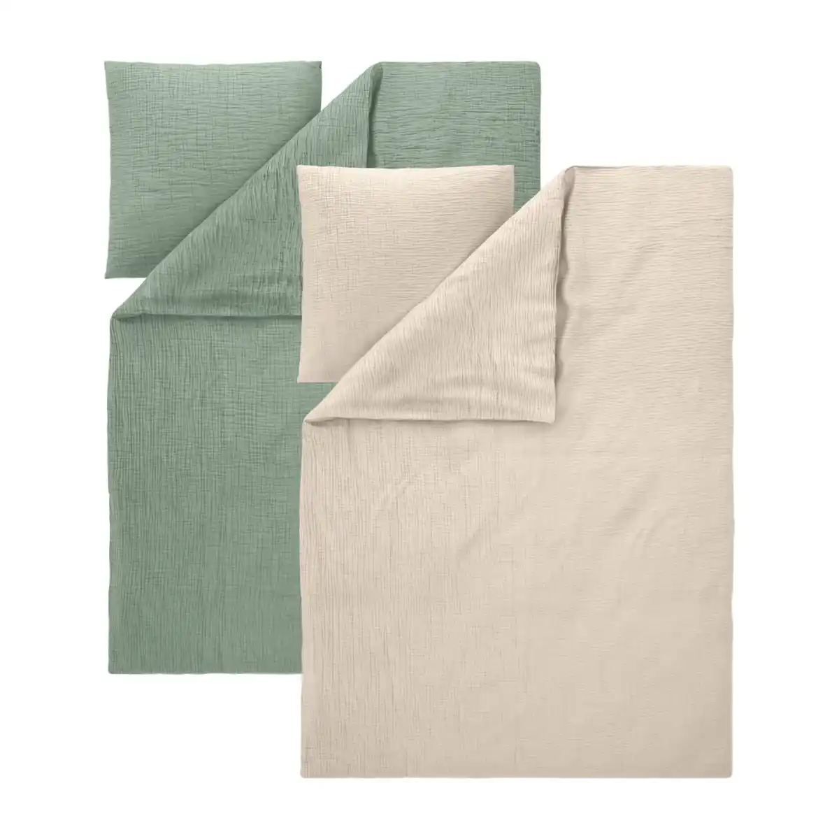 Bild 1 von LIVARNO® Musselin-Bettwäsche-Set, 2-teilig