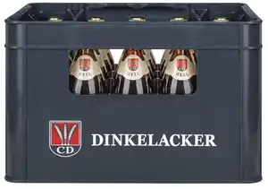 DINKELACKER Hell, Ka. 20 x 0,5-l-Fl.