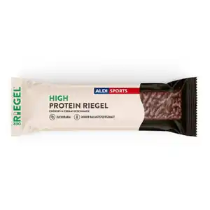 ALDI SPORTS Veganer Proteinriegel 55 g, Cookies & Cream