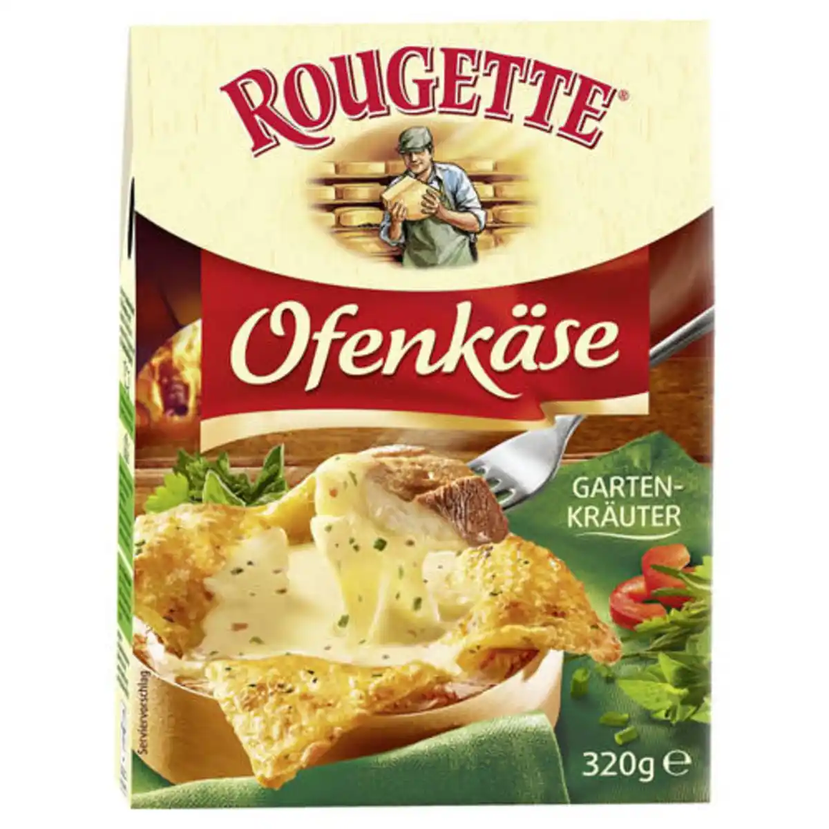 Bild 1 von ROUGETTE Ofenkäse 320 g, Kräuter