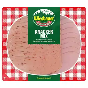 WIESBAUER Aufschnitt 200 g, Knackermix