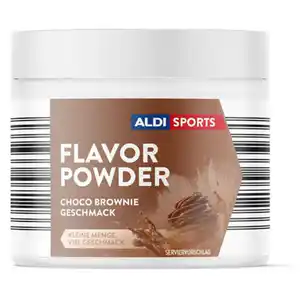 ALDI SPORTS Flavor Powder 120 g, Chocolate Brownie