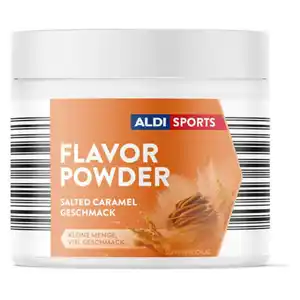 ALDI SPORTS Flavor Powder 120 g, Salty Caramel