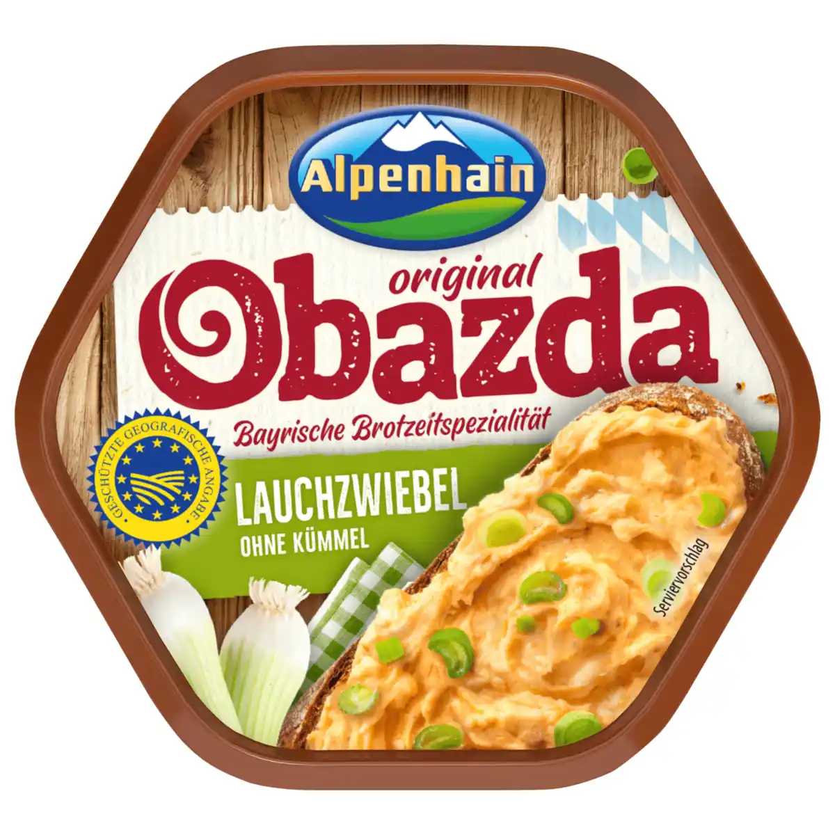 Bild 1 von Alpenhain Obazda mit Lauchzwiebeln 125g