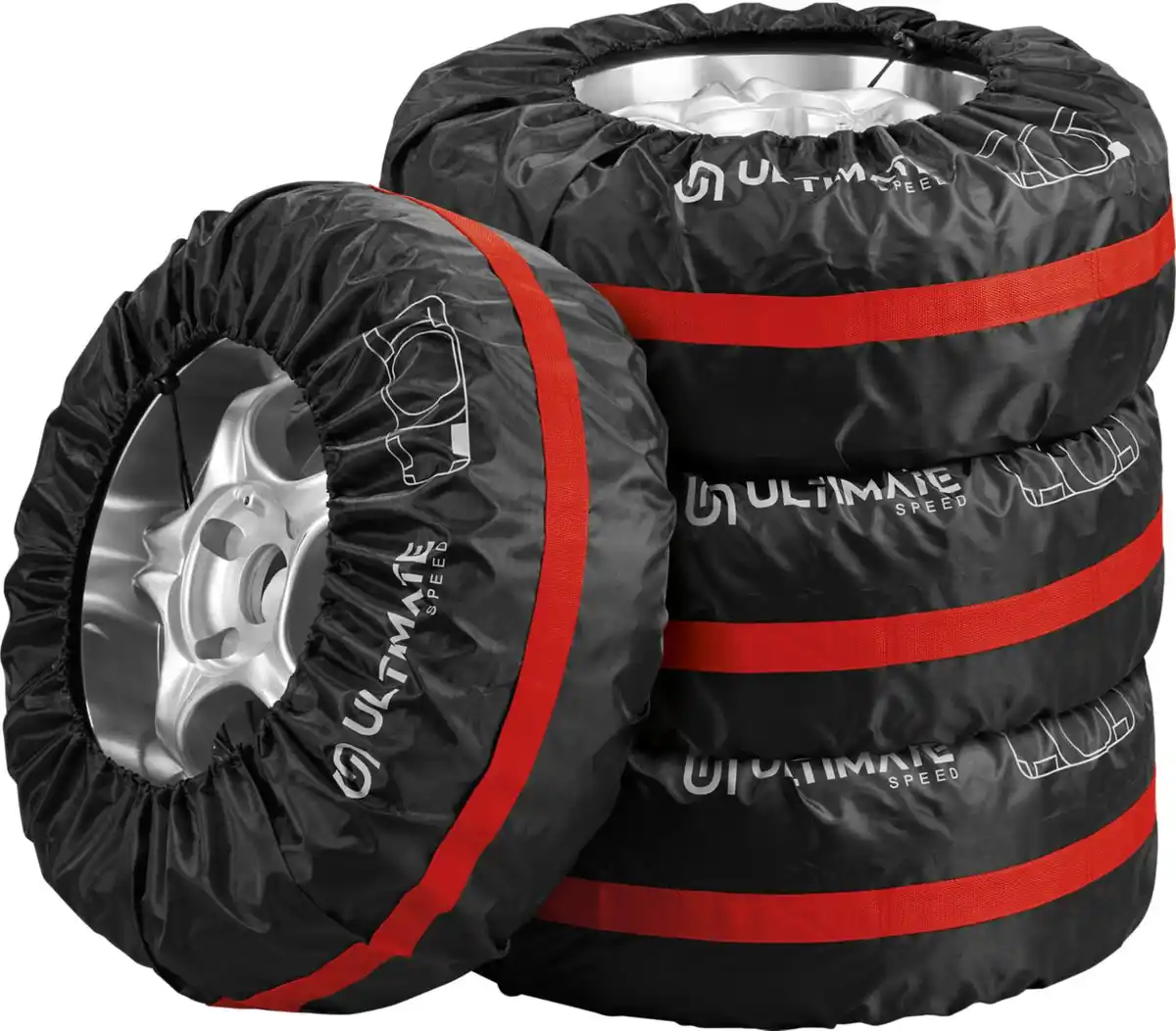 Bild 1 von ULTIMATE SPEED® Reifentaschen-Set 13 - 17 Zoll, 4-teilig