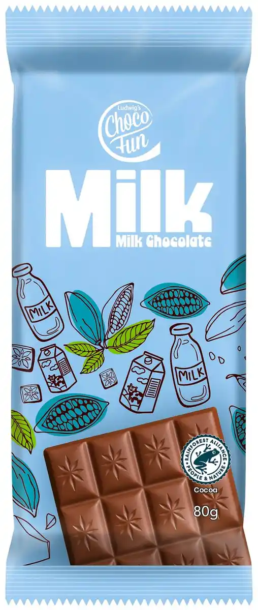 Bild 1 von CHOCO FUN Schokolade, 77 - 80-g-Tafel
