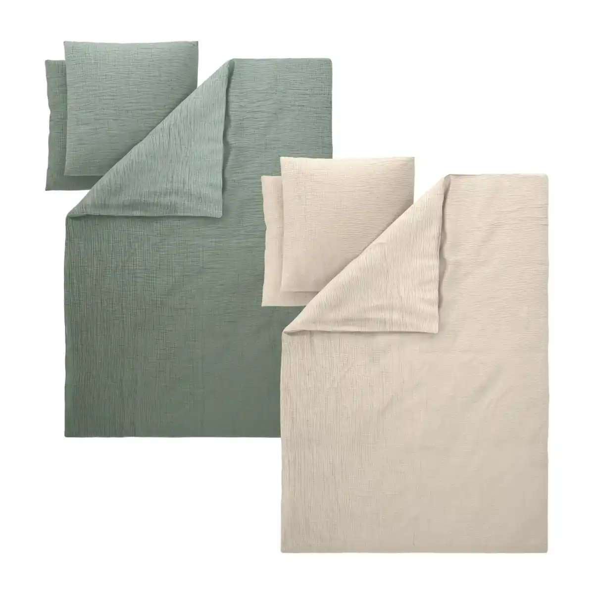 Bild 1 von LIVARNO® Musselin-Bettwäsche-Set, 3-teilig