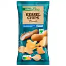 Bild 1 von REWE Bio Naturland Kesselchips Meersalz 125g