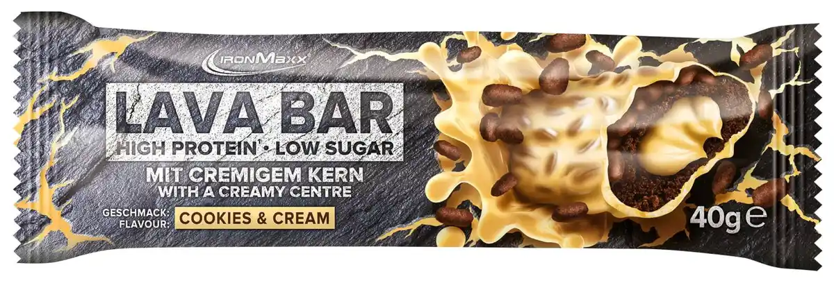 Bild 1 von IRONMAXX Proteinriegel Lava Bar, 40-g-Riegel