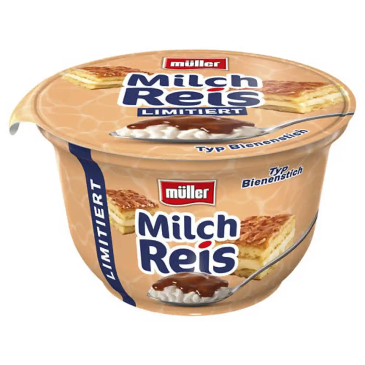 Bild 1 von MÜLLER Milchreis 200 g Limitiert, Bienenstich