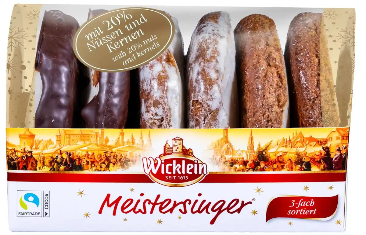 Bild 1 von WICKLEIN »Meistersinger« Lebkuchen, 200-g-Packg.