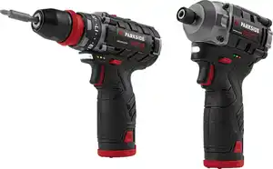 PARKSIDE PERFORMANCE® Akku-Geräte-Starterset 12 V mit Bohr- u. Schlagschrauber